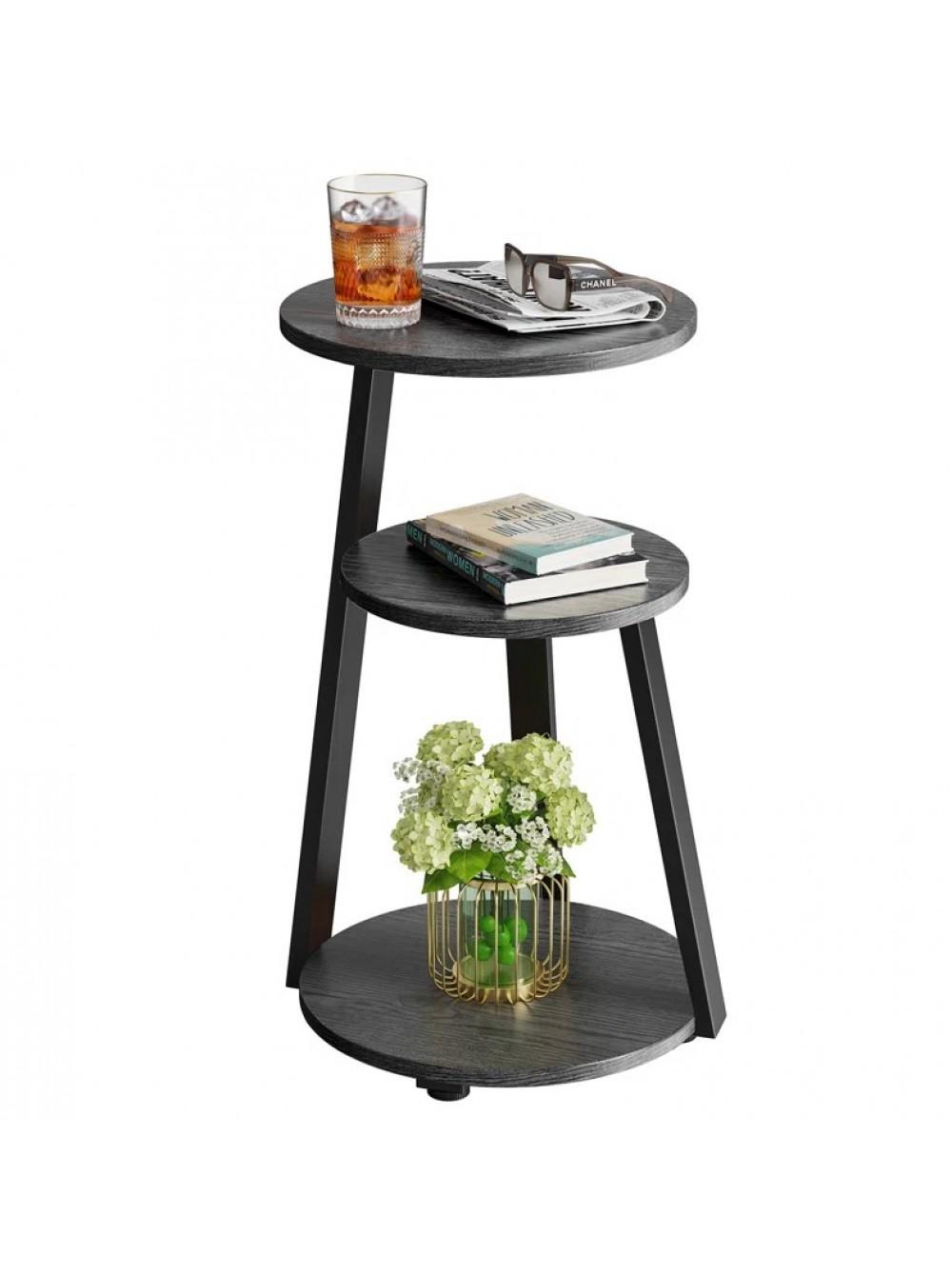 Журнальный столик приставной MSM Vernestine Round Черный - фото 5 Журнальный столик приставной MSM Vernestine Round Черный - фото 5