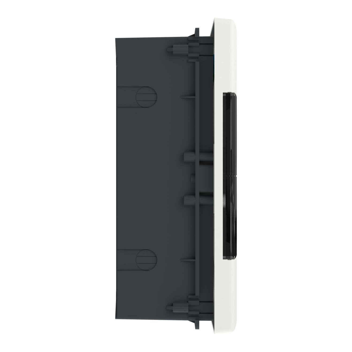 Щит розподільчий Schneider Electric Easy9 EU 18 модулів пластик 400x245x99 мм вбудований димчасті двері (EZ9EUA118) - фото 2