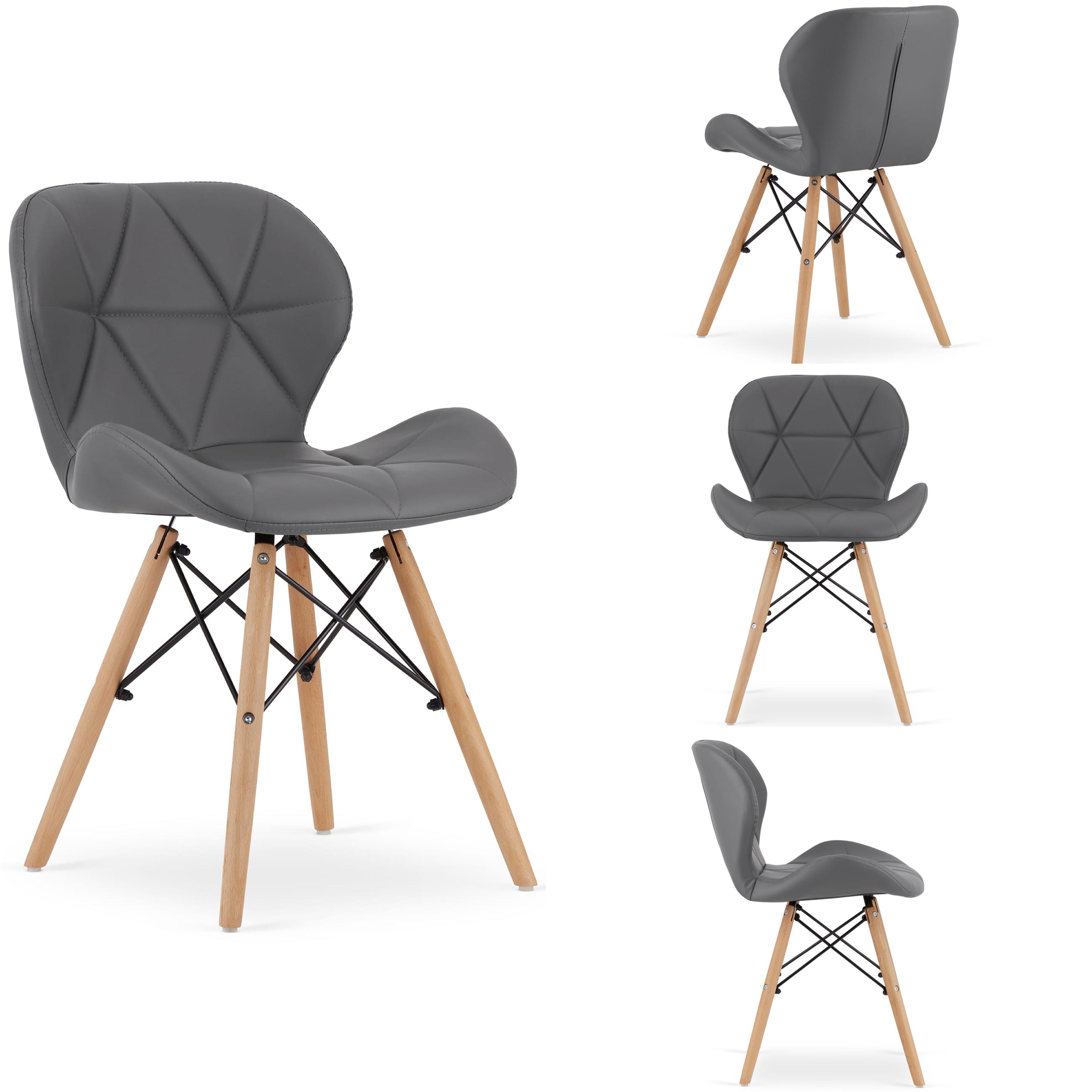 Стулья кухонные LBT LAGO 4 шт Серый (9515)