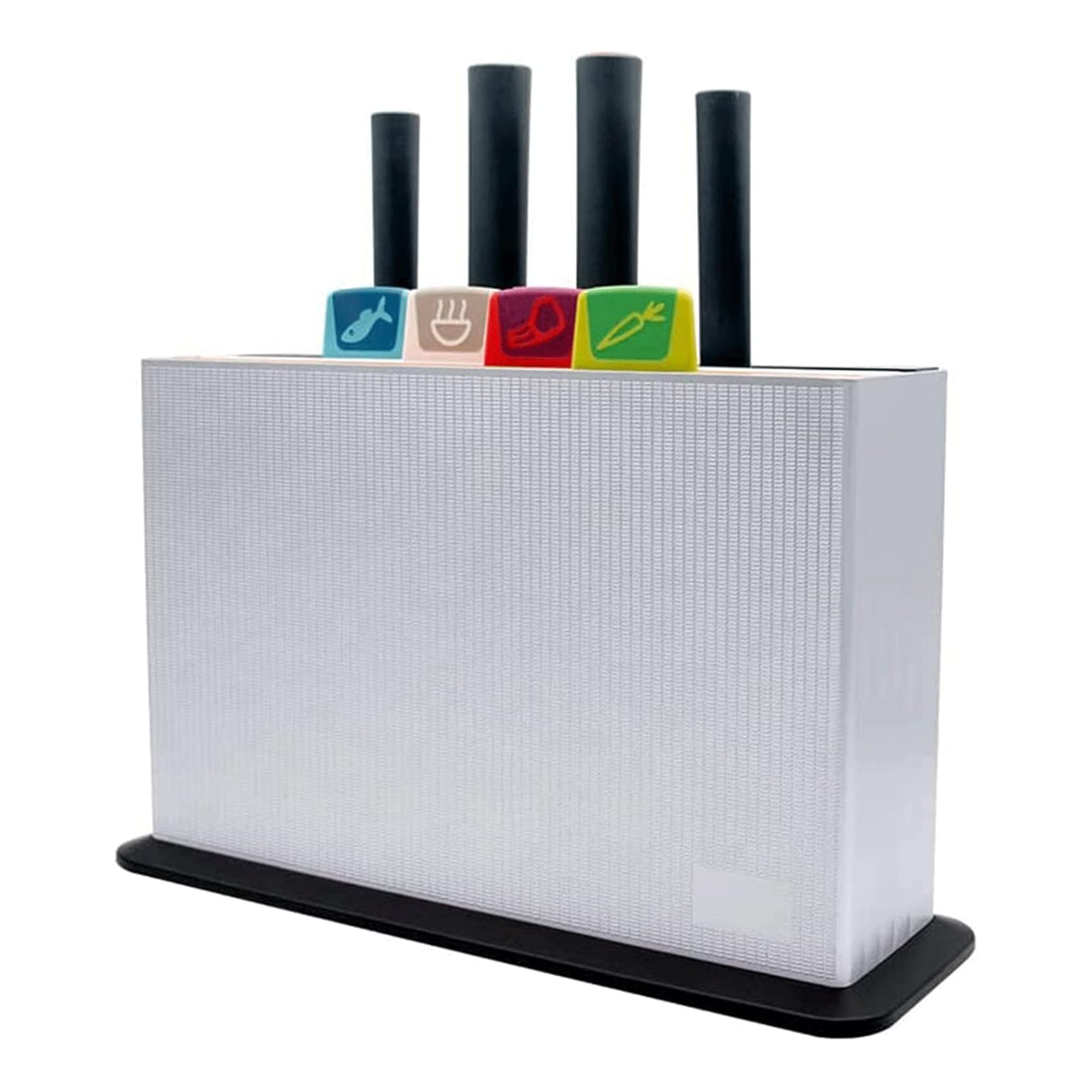 Набор разделочных досок и ножей Ari/Ana 4 доски и 4 ножа для мяса/рыбы/оводов и горячей еды 30х20 см