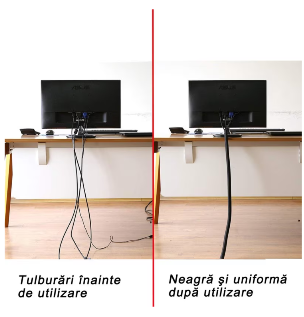 Кабельная оплетка круглая ColdCut эластичная Ø8 мм 10 м Черный (000049889) - фото 3 Кабельная оплетка круглая ColdCut эластичная Ø8 мм 10 м Черный (000049889) - фото 3