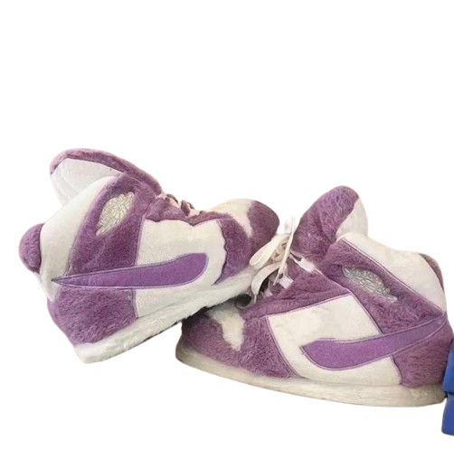 Тапочки домашние Кроссовки Фиолетовый (90558741)
