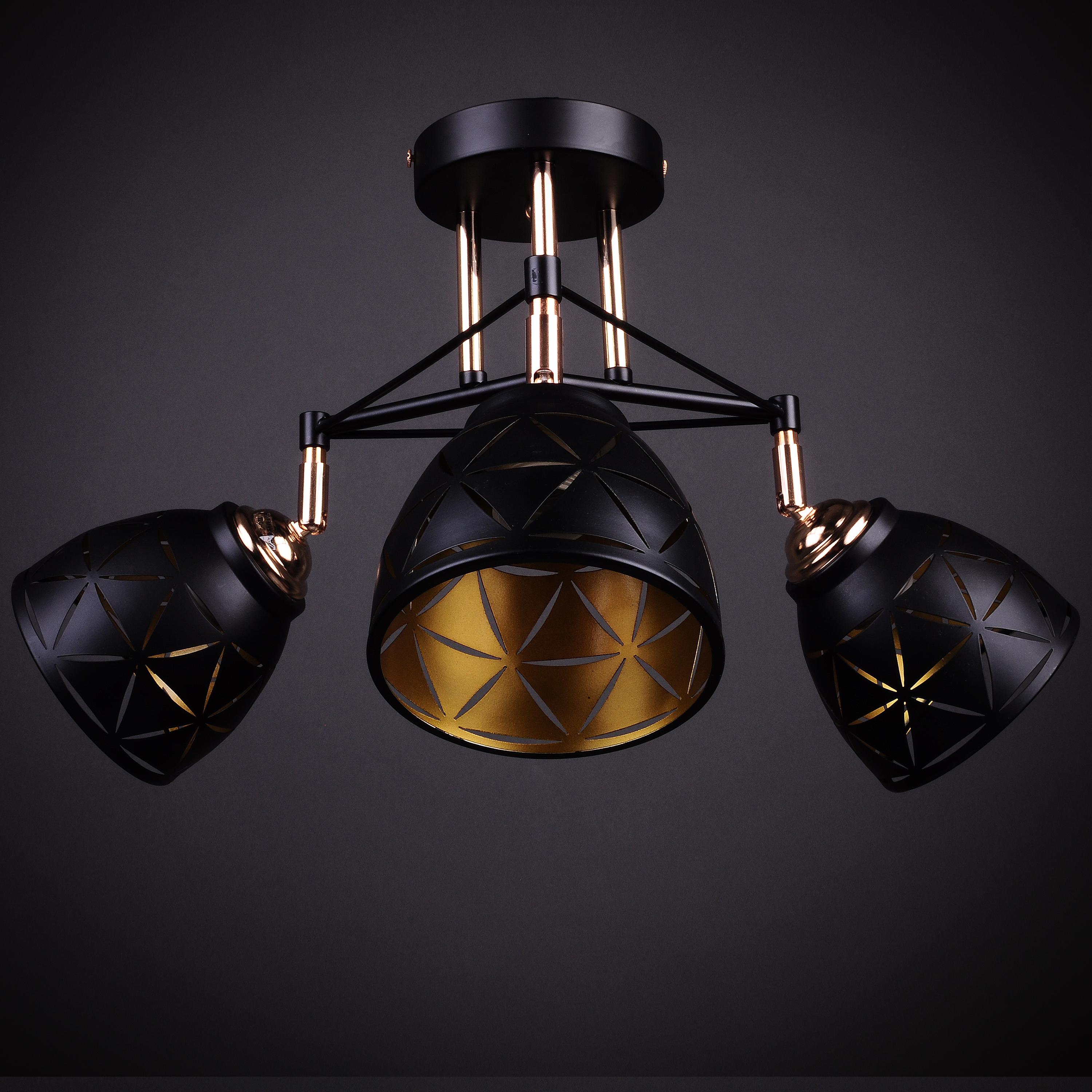 Люстра потолочная Light House DL-17243/3 Черный