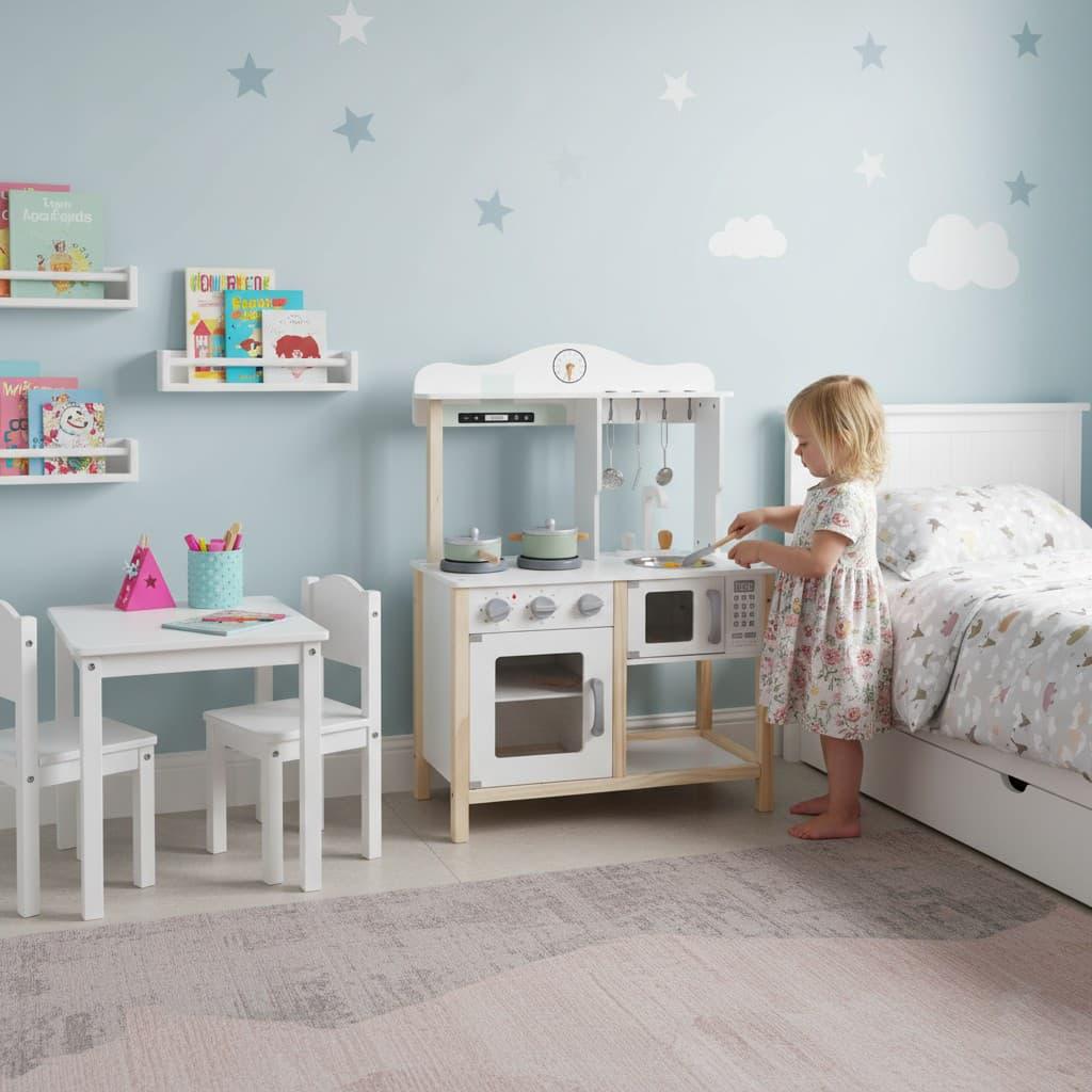 Дитяча дерев’яна кухня Щасливий шеф з аксесуарами (2810782317) - фото 8 Дитяча дерев’яна кухня Щасливий шеф з аксесуарами (2810782317) - фото 8