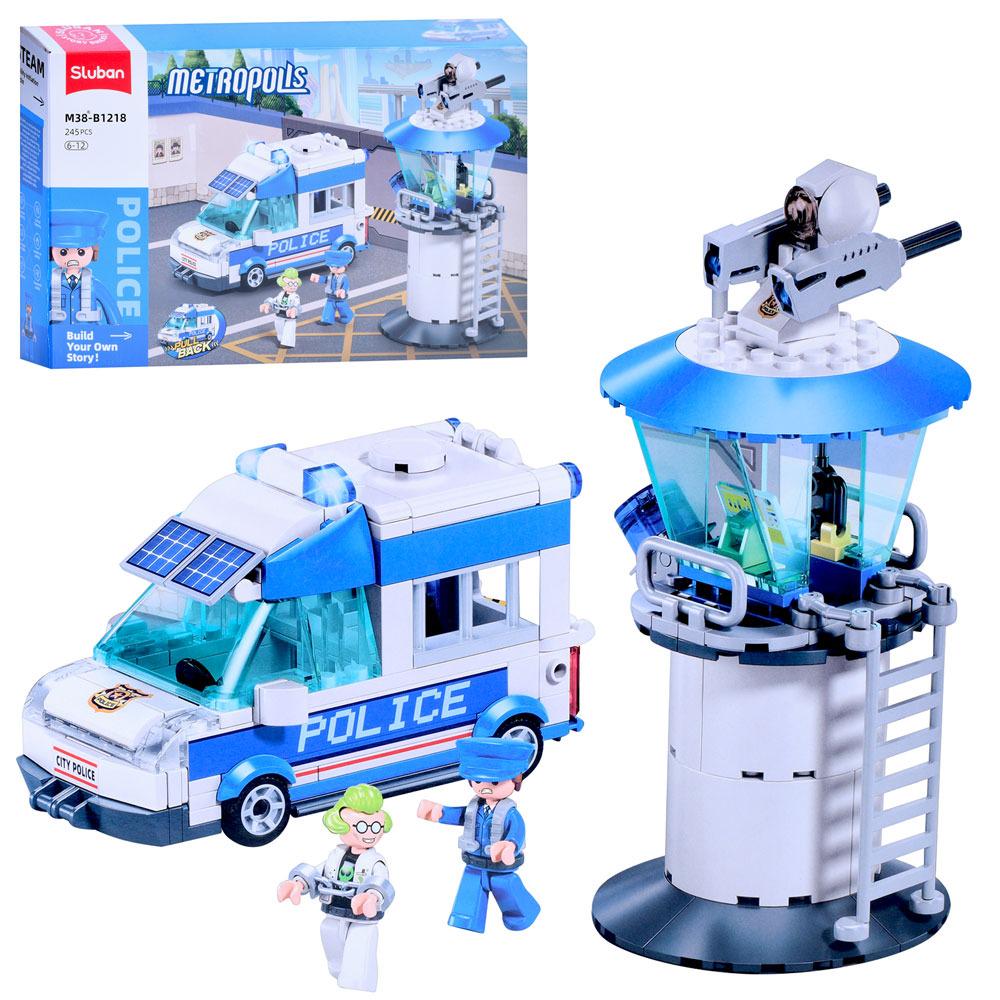 Конструктор Sluban M38-B1218 Metropolis Полиция 245 дет.