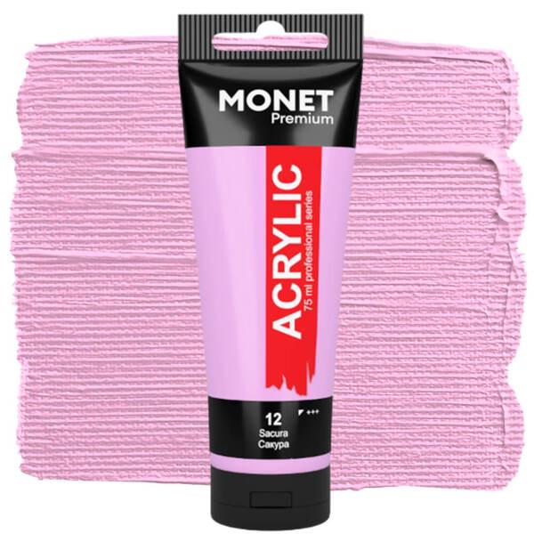 Акрилова фарба Monet 12 75 мл Сакура (7512512) - фото 1 Акрилова фарба Monet 12 75 мл Сакура (7512512) - фото 1
