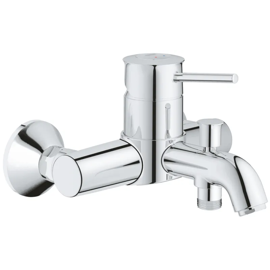 Смеситель для ванной однорычажный Grohe BauClassic Chrome (32865000)