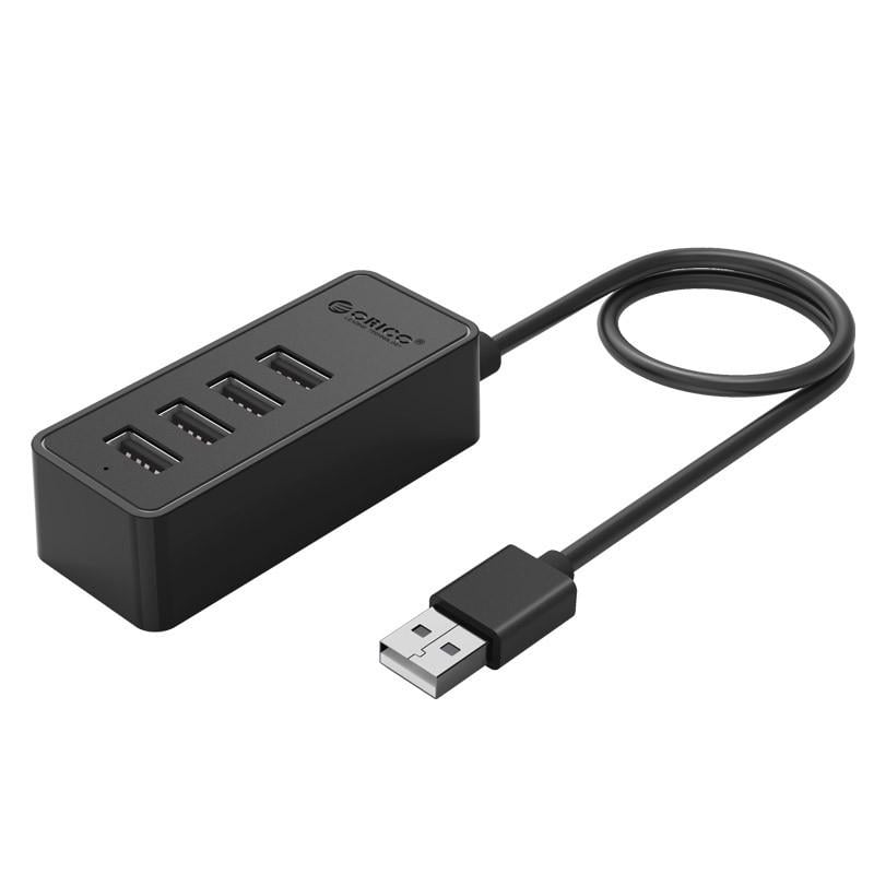 Хаб USB ORICO USB 2.0 W5P-U2-030-BK-PRO 4 порти