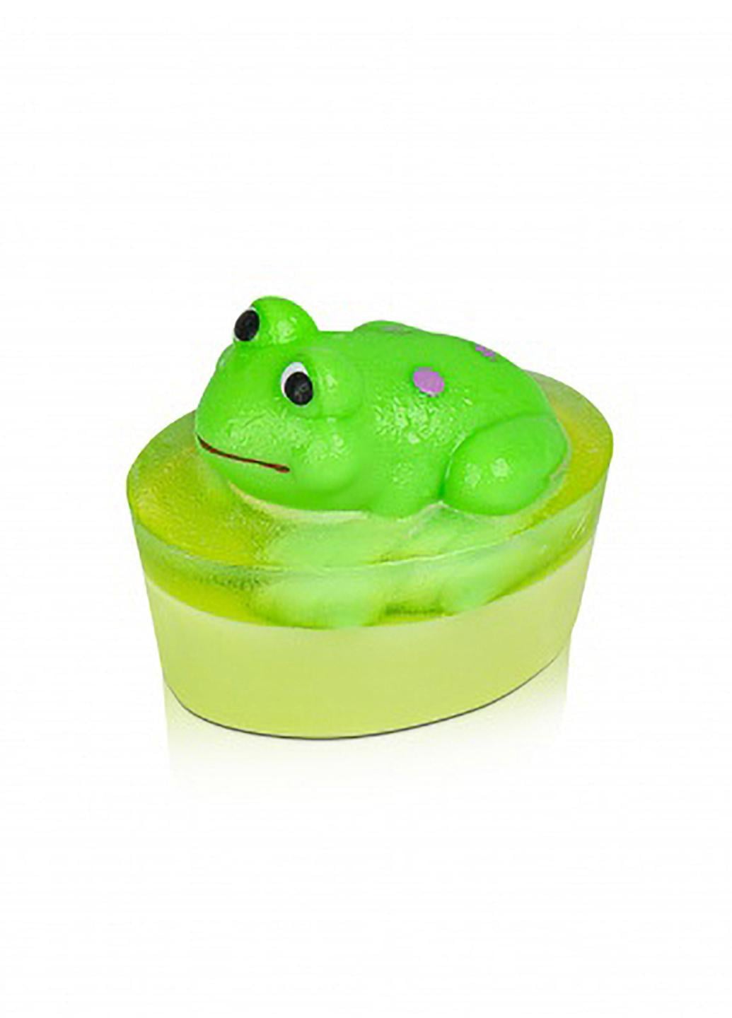 Глицериновое дитяче мило ручної роботи Зелена Жаба Organique 80 г (сто одна тисяча двісті вісімдесят два)