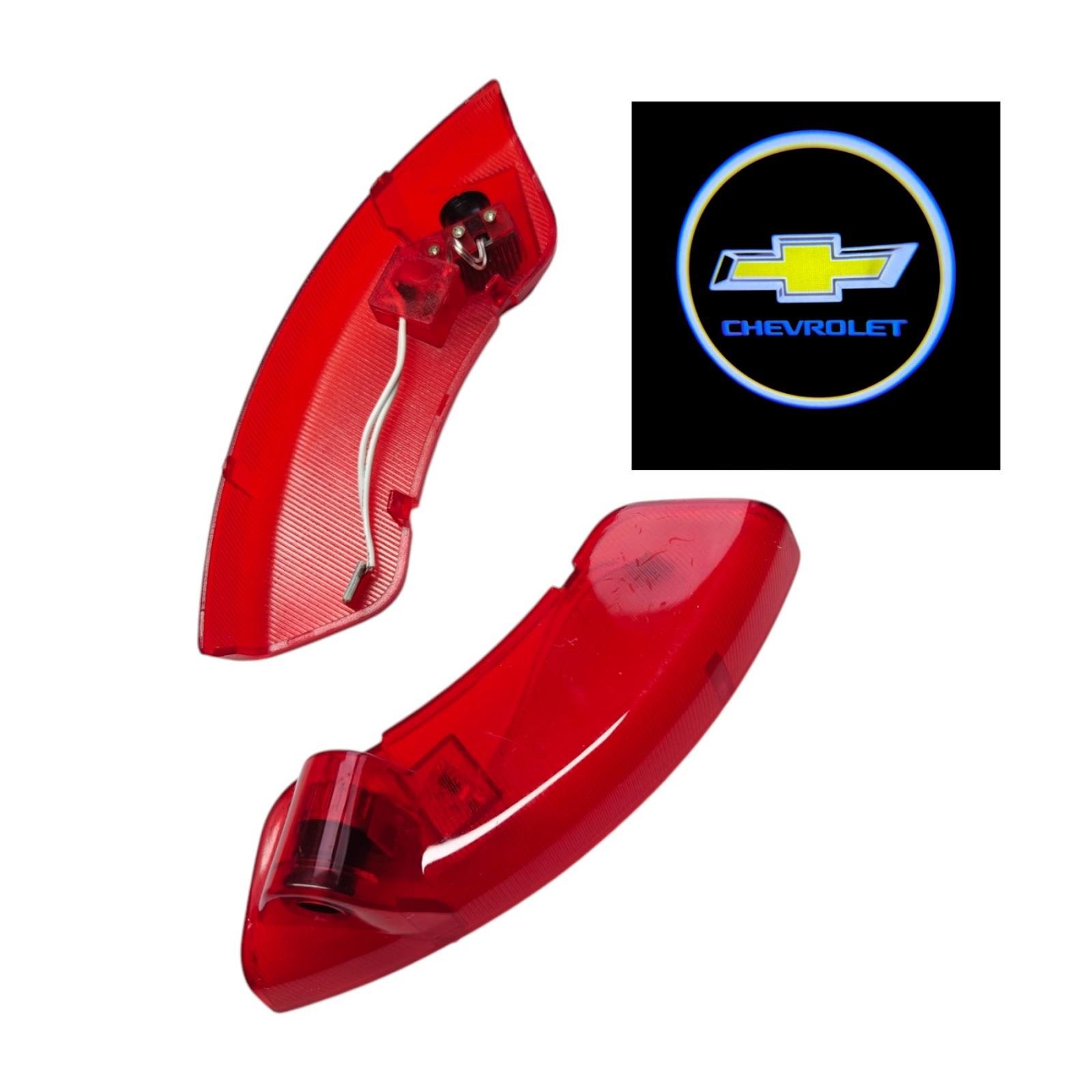 Подсветка на дверь автомобиля светодиодная штатная с логотипом Chevrolet Captiva (2176105938) - фото 3