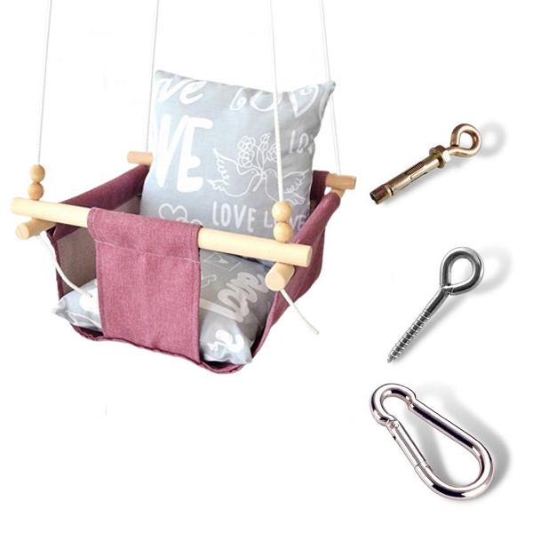 Дитяча гойдалка Infancy Лав'юшка Рожевий (10140414)