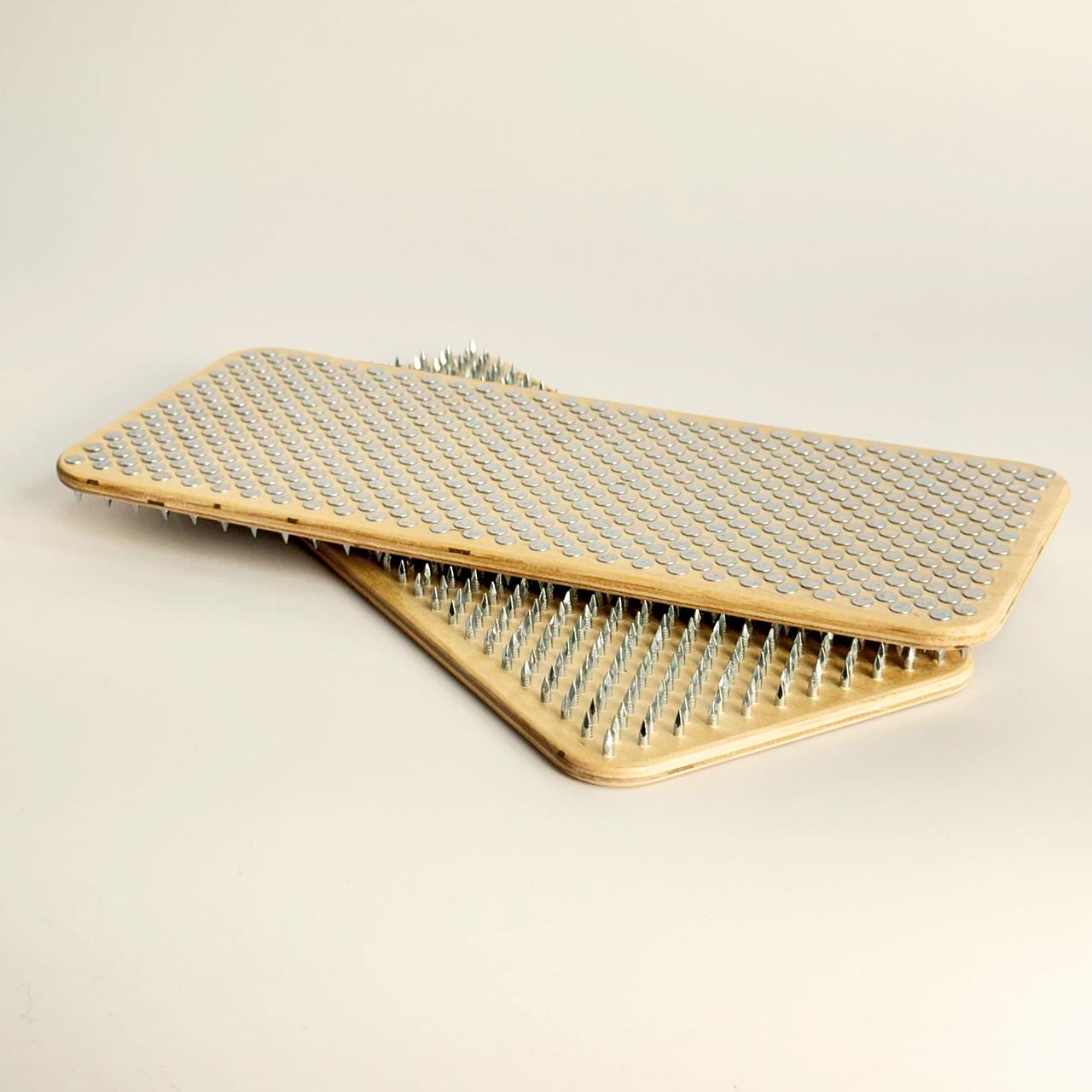 Дошка Садху для йоги Aurora Мінімалізм Ромб Інь і Ян 320x140 мм (ДС Мінімалізм Ромб ІЯ 320_140_8) - фото 6