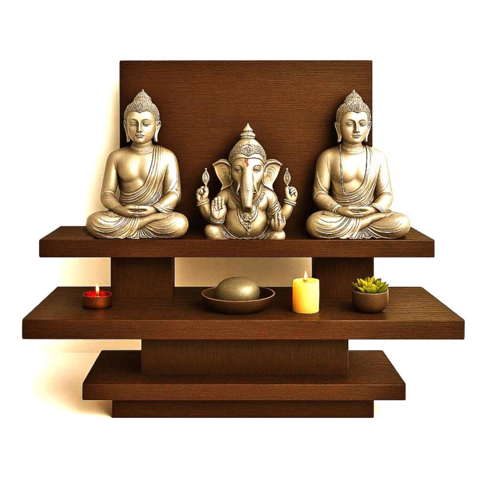 Алтарь для медитации из дерева Алайра Терракот (ЛАТ-002732)