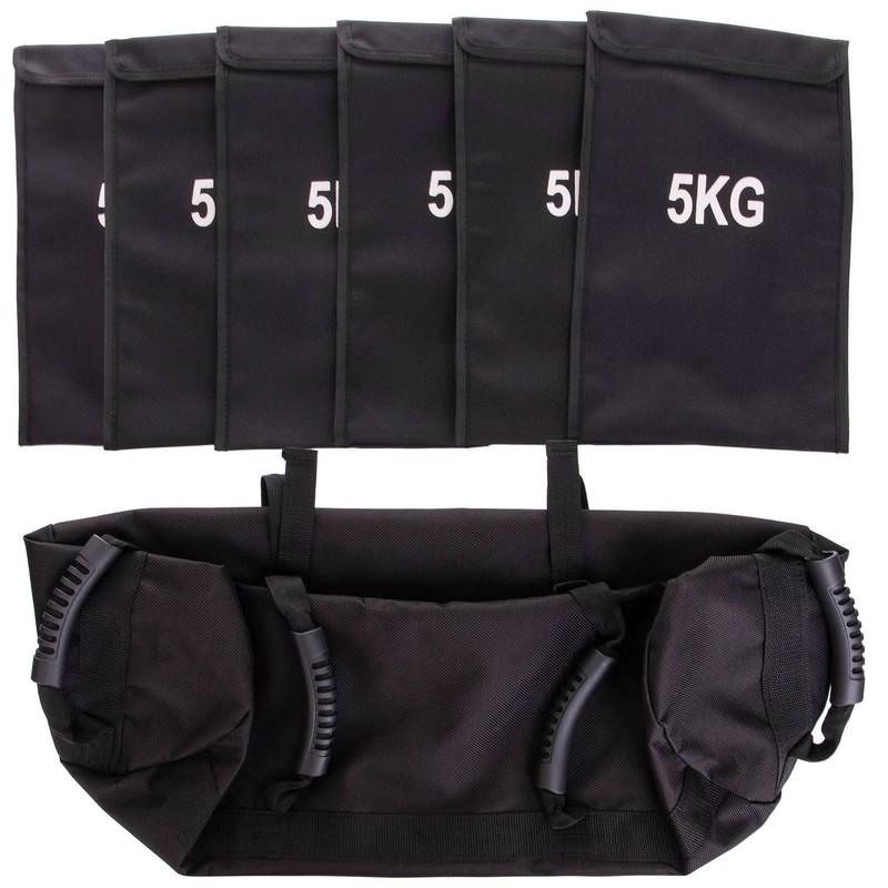 Сумка для кросфіту Sandbag FI-6232 28 кг Чорний (56363203) - фото 14