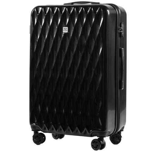 Валіза Wings 190 L Чорний (35014)