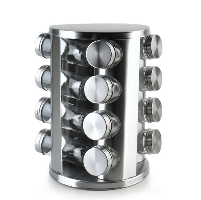 Поворотний набір для спецій Flora Basic Kitchen 30411