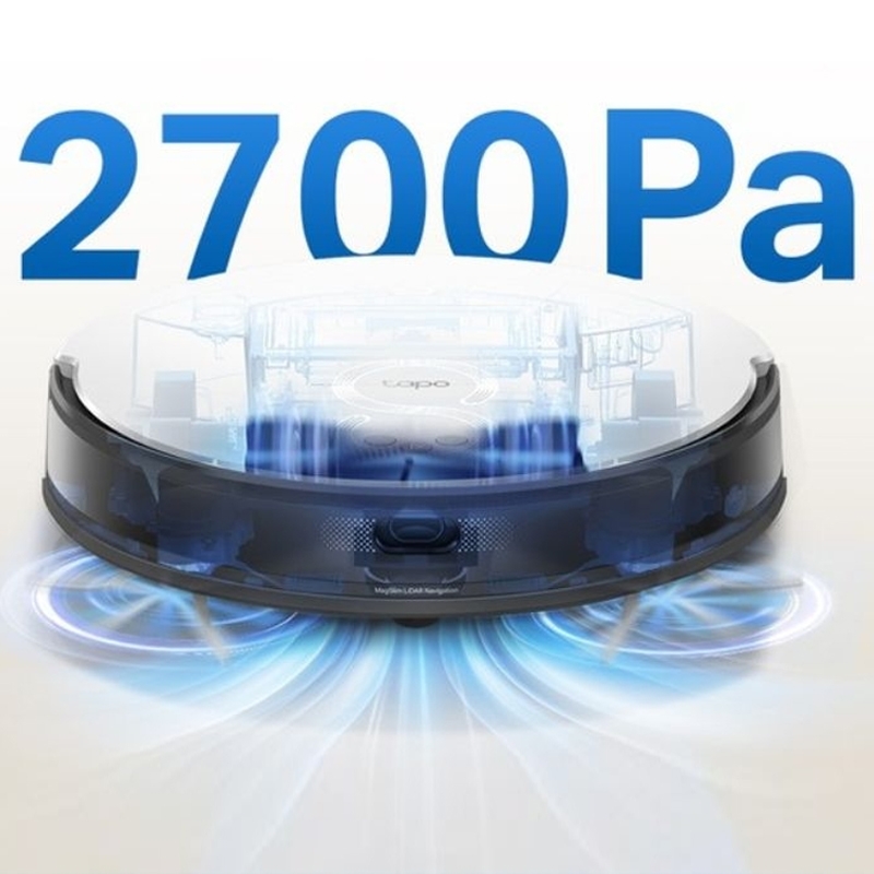 Робот-пылесос TP-Link Tapo RV20 Mop 2600 мАч (28690311) - фото 7 Робот-пылесос TP-Link Tapo RV20 Mop 2600 мАч (28690311) - фото 7