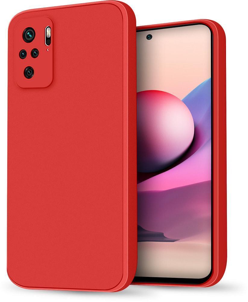 Силиконовый чехол HardCorner для Xiaomi Redmi Note 10 Red (30004-2D)