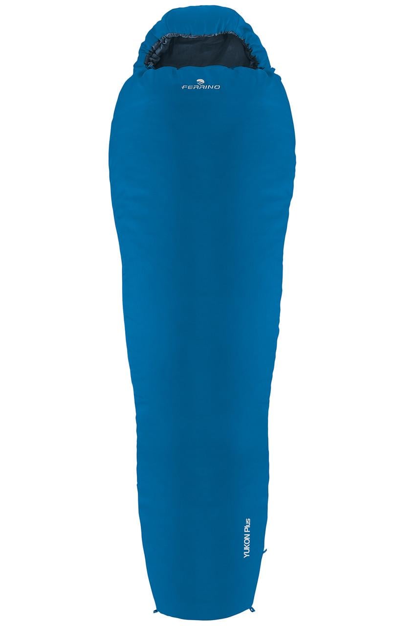 Спальний мішок Ferrino Yukon Plus +4°C Blue Right (86357NBBD) Спальний мішок Ferrino Yukon Plus +4°C Blue Right (86357NBBD)
