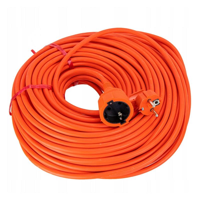 Подовжувач садовий Neomax 5 м 1 гніздо з заземленням/кутова вилка Помаранчевий (NX531105) - фото 1 Подовжувач садовий Neomax 5 м 1 гніздо з заземленням/кутова вилка Помаранчевий (NX531105) - фото 1