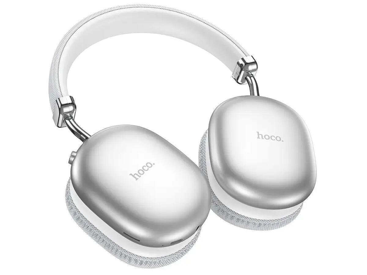 Наушники беспроводные Hoco с микрофоном MAX Белый (W35) - фото 3 Наушники беспроводные Hoco с микрофоном MAX Белый (W35) - фото 3