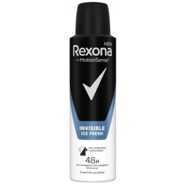 Дезодорант-антиперспирант Rexona Прозрачный лед 150 мл Дезодорант-антиперспирант Rexona Прозрачный лед 150 мл