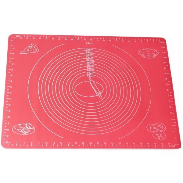 Коврик силиконовый Kamille 7787 для теста и выпечки 50х40 см (7787 КАМ)