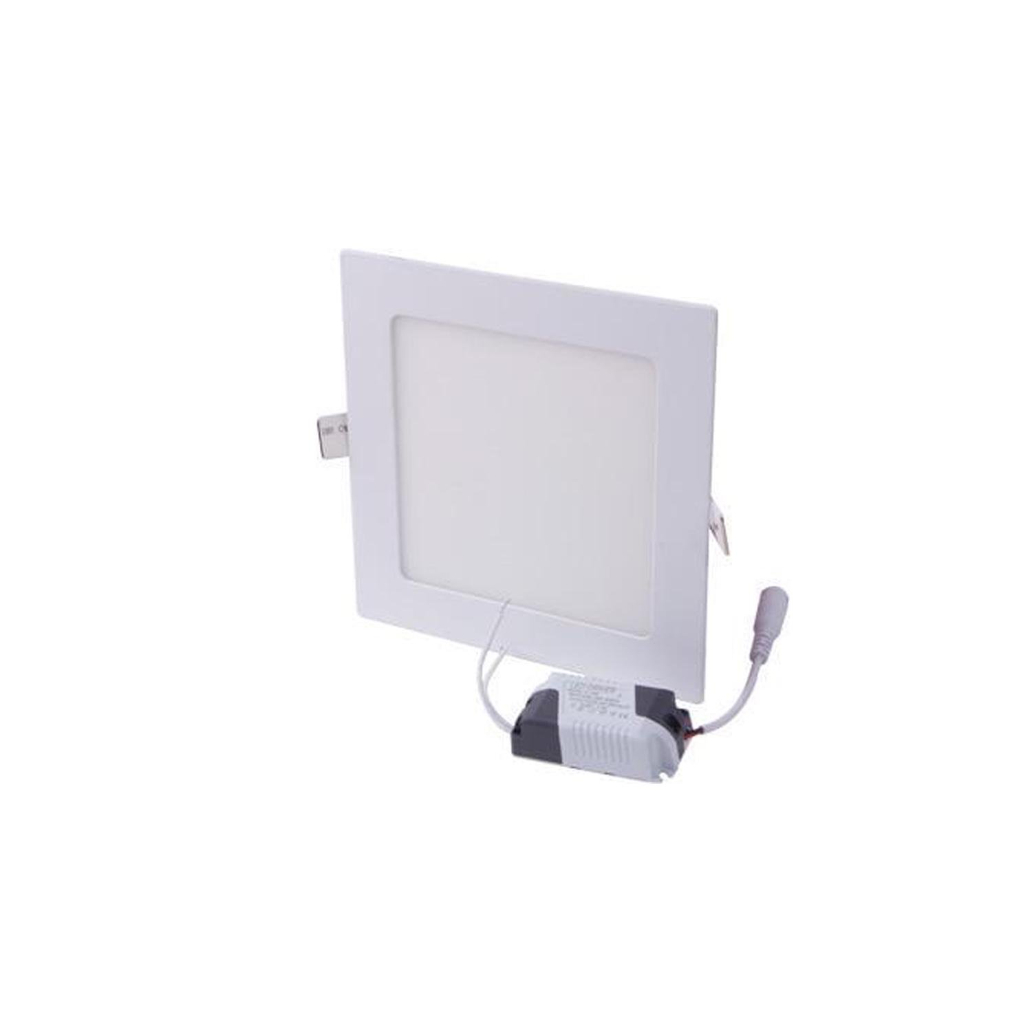 Світильник вбудований E.NEXT e.led.mp.Square.R.12.4500 12W 220V 840lm 4500K 170x170x7,5 мм IP40 Білий (l0860005)