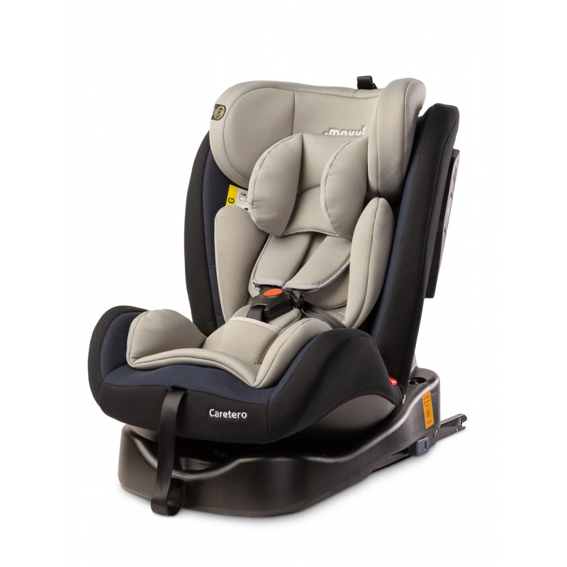 Автокрісло Caretero Mokki група 0+/1/2/3 0-36 кг із системою Isofix Синій/Сірий