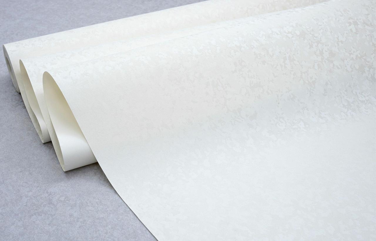 Обои флизелиновые SINTRA Lorraine UNI 342404 Фон винил горячего тиснения 1,06х10,05 м Белый