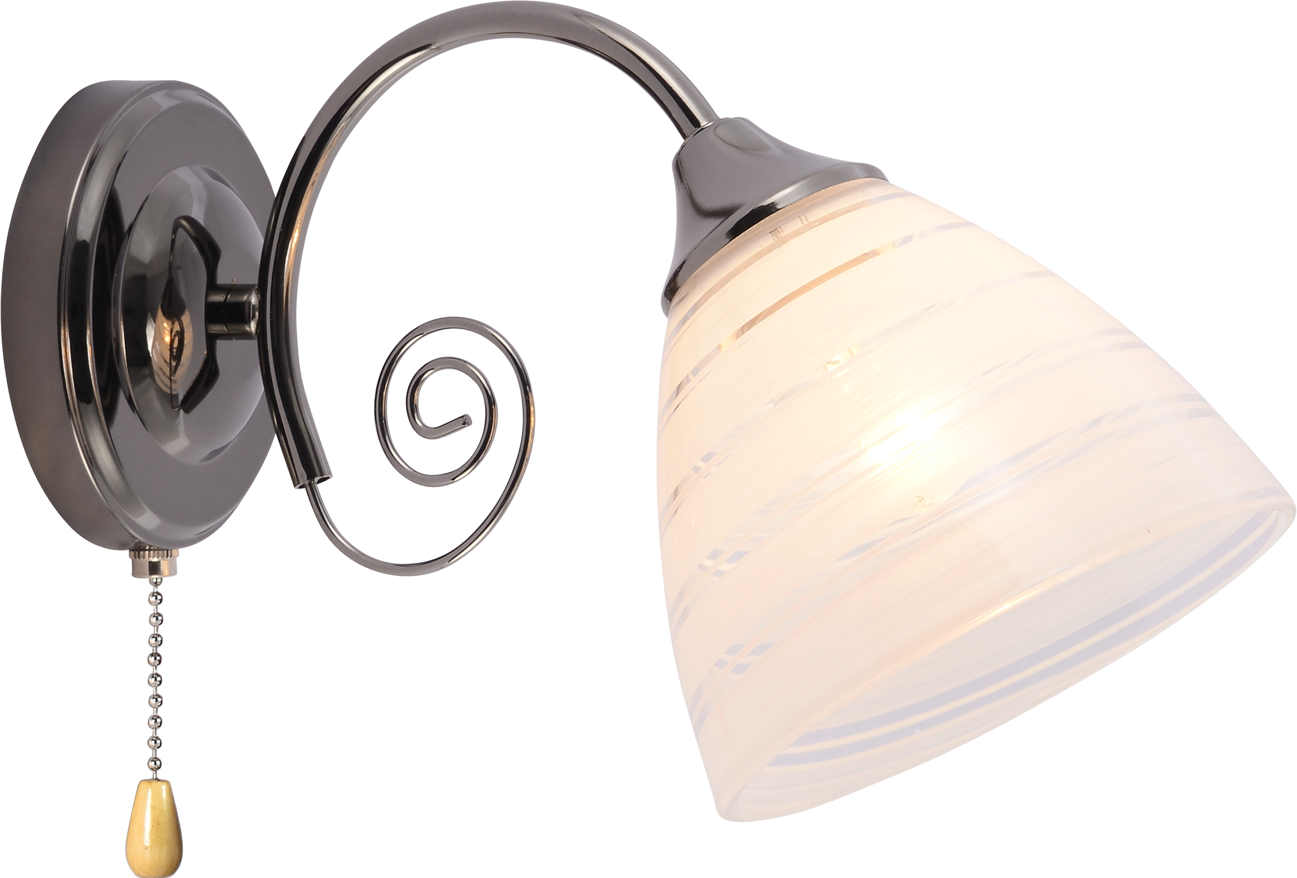 Бра настенная INTEREES IS XA1150-1 Dark Chrome