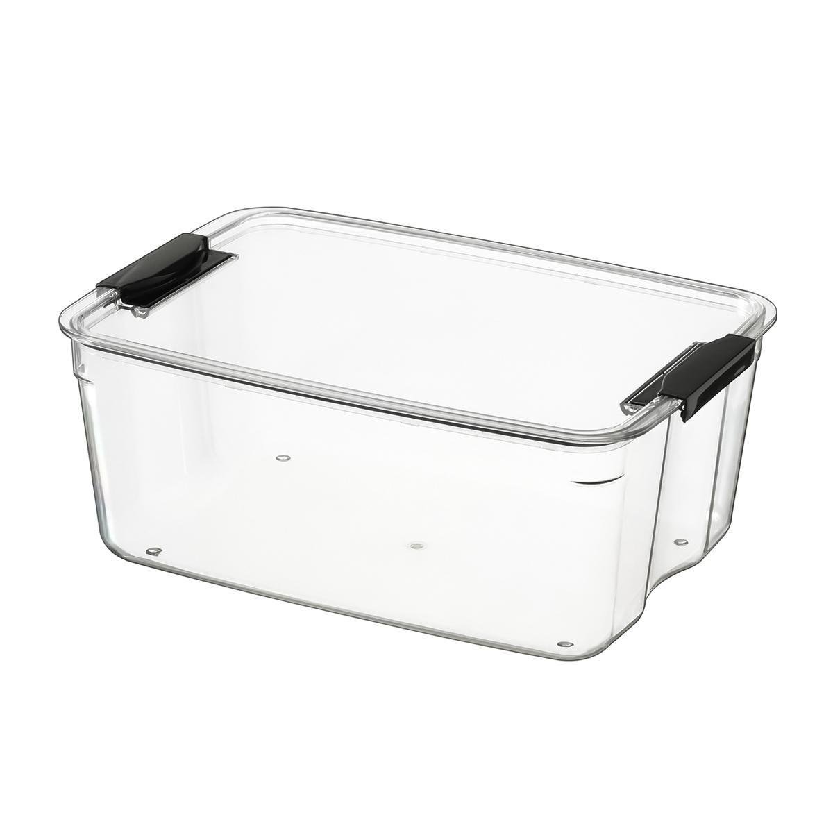 Ящик с крышкой МВМ MY HOME L Прозрачный (FH-35 L T)