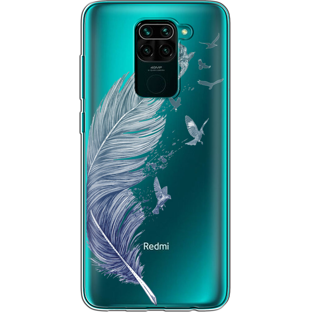 Чохол Boxface Xiaomi Redmi Note 9 Feather Прозорий силікон (39801-cc38-39801)