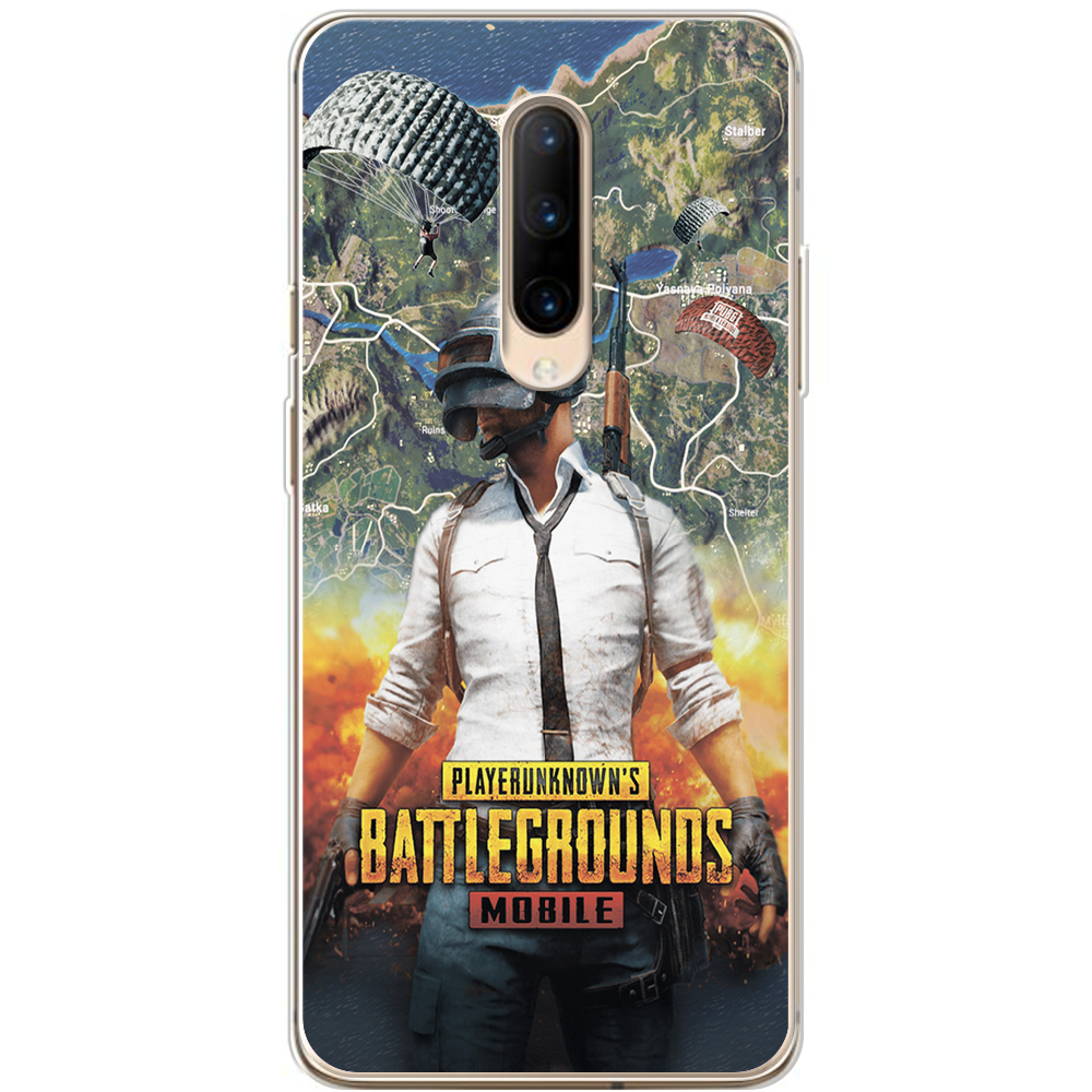 Чохол BoxFace OnePlus 7 Pro PUBG Mobile Прозорий силікон (37257-up2309-37257)