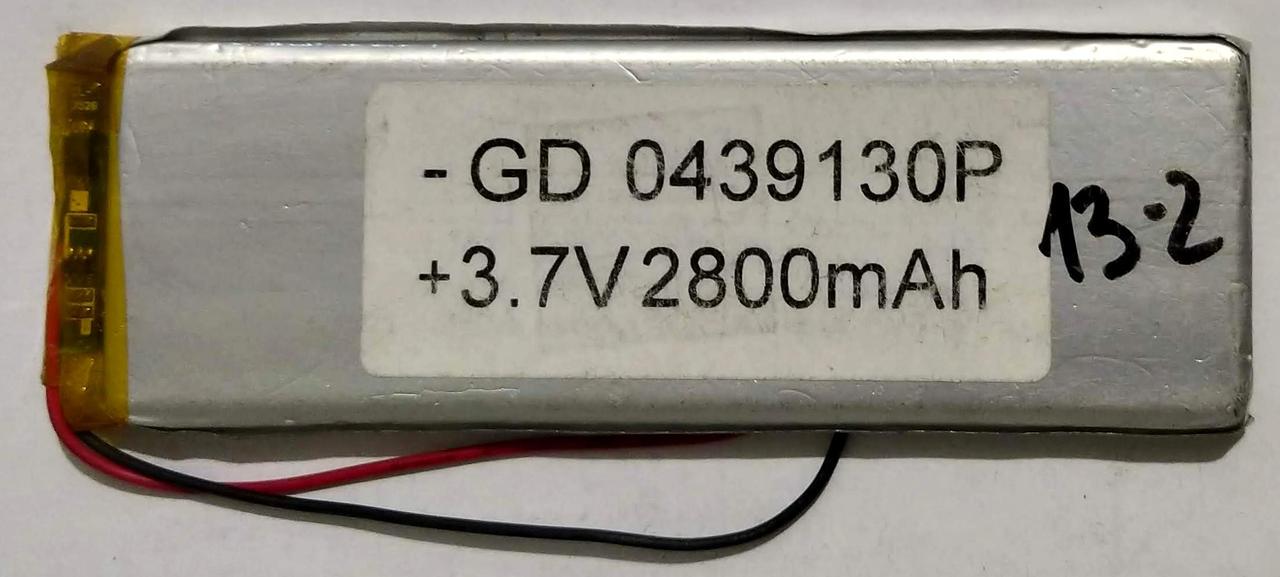Универсальный литий-полимерный аккумулятор 0439130P 2800 mAh - фото 3