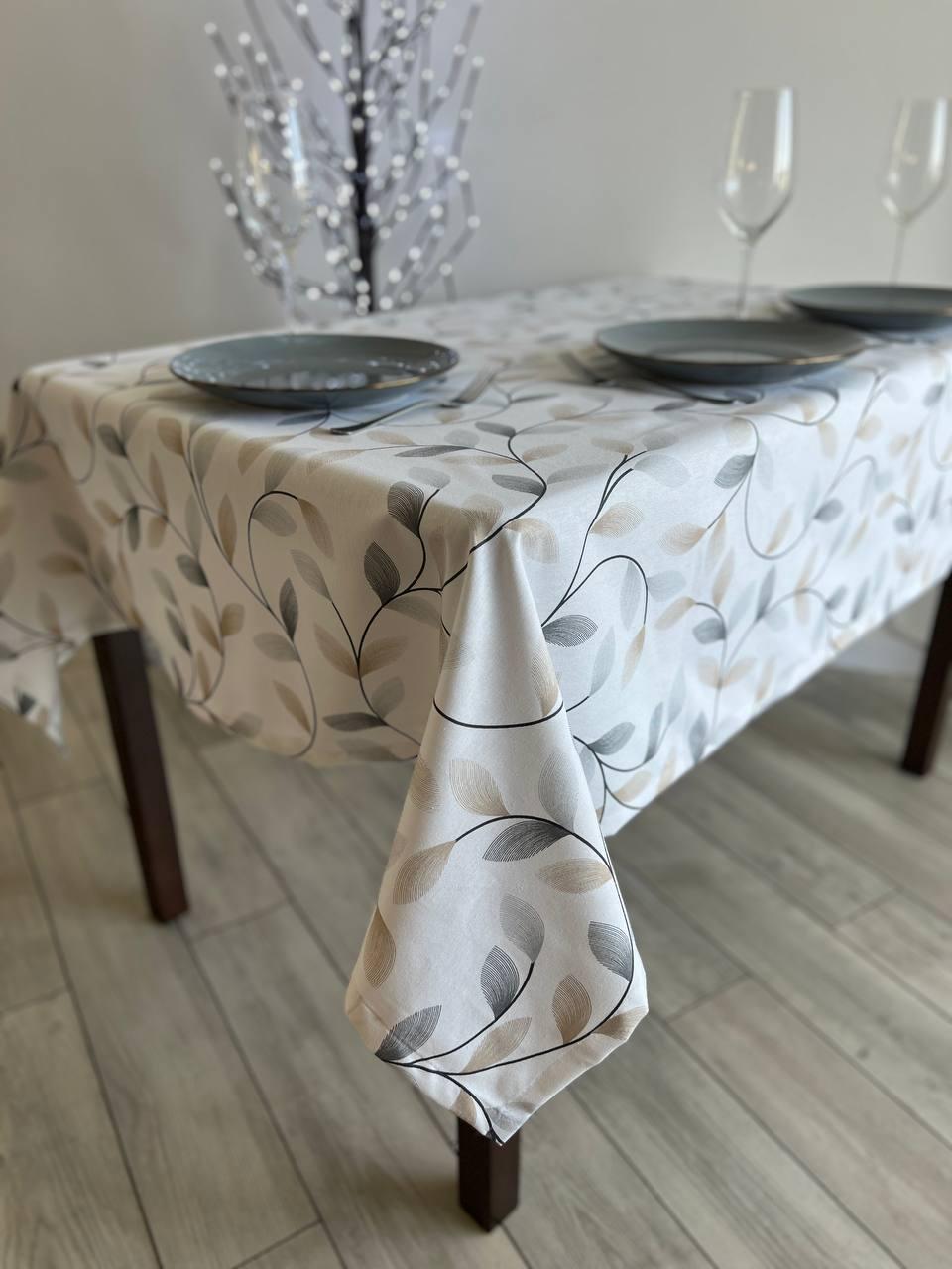 Скатертина водовідштовхувальна тефлонова прямокутна 100x170 см (30077-p1)