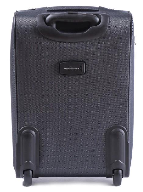 Валіза текстильна Wings 6802 S на 2 колесах Сірий (CETKNWI6802SM2SER) - фото 2 Валіза текстильна Wings 6802 S на 2 колесах Сірий (CETKNWI6802SM2SER) - фото 2