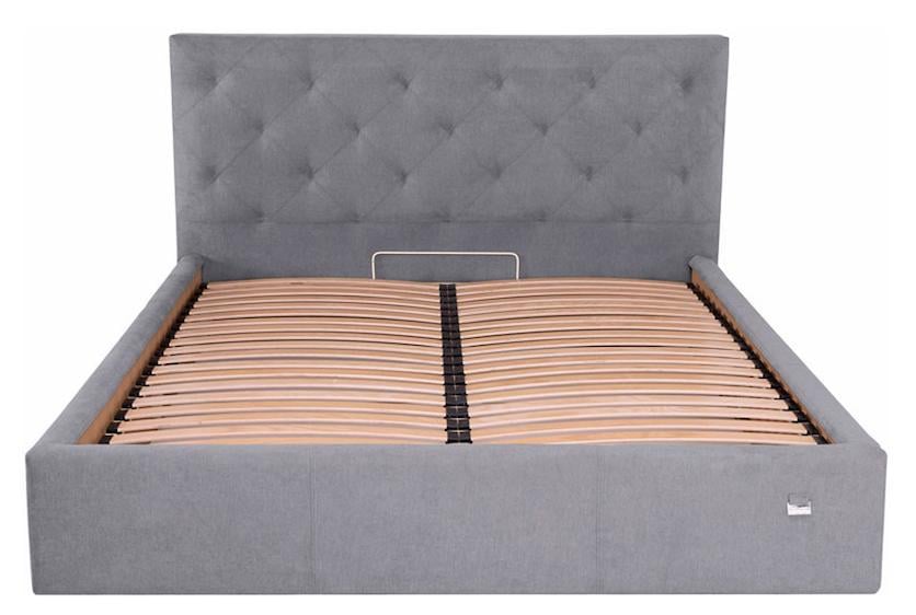 Кровать-подиум двуспальная BristolNew Design Standart 160х190 см Серый