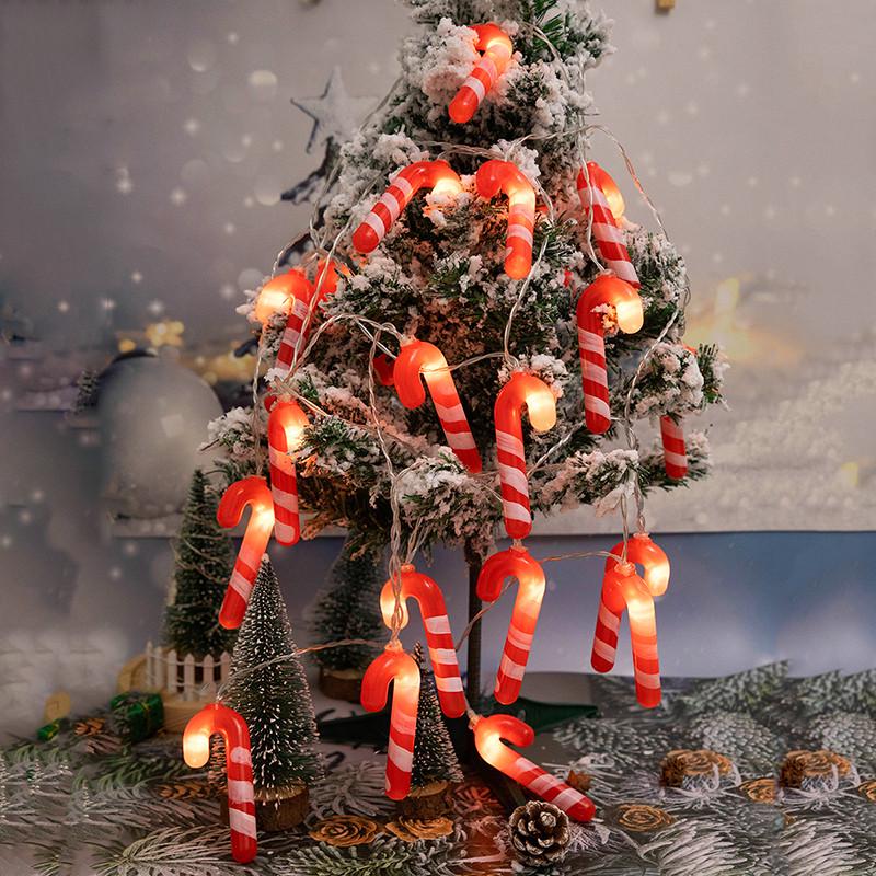 Гірлянда LED Різдвяні льодяники 3 м 20 USB Тепле білий (2797446565) - фото 4 Гірлянда LED Різдвяні льодяники 3 м 20 USB Тепле білий (2797446565) - фото 4