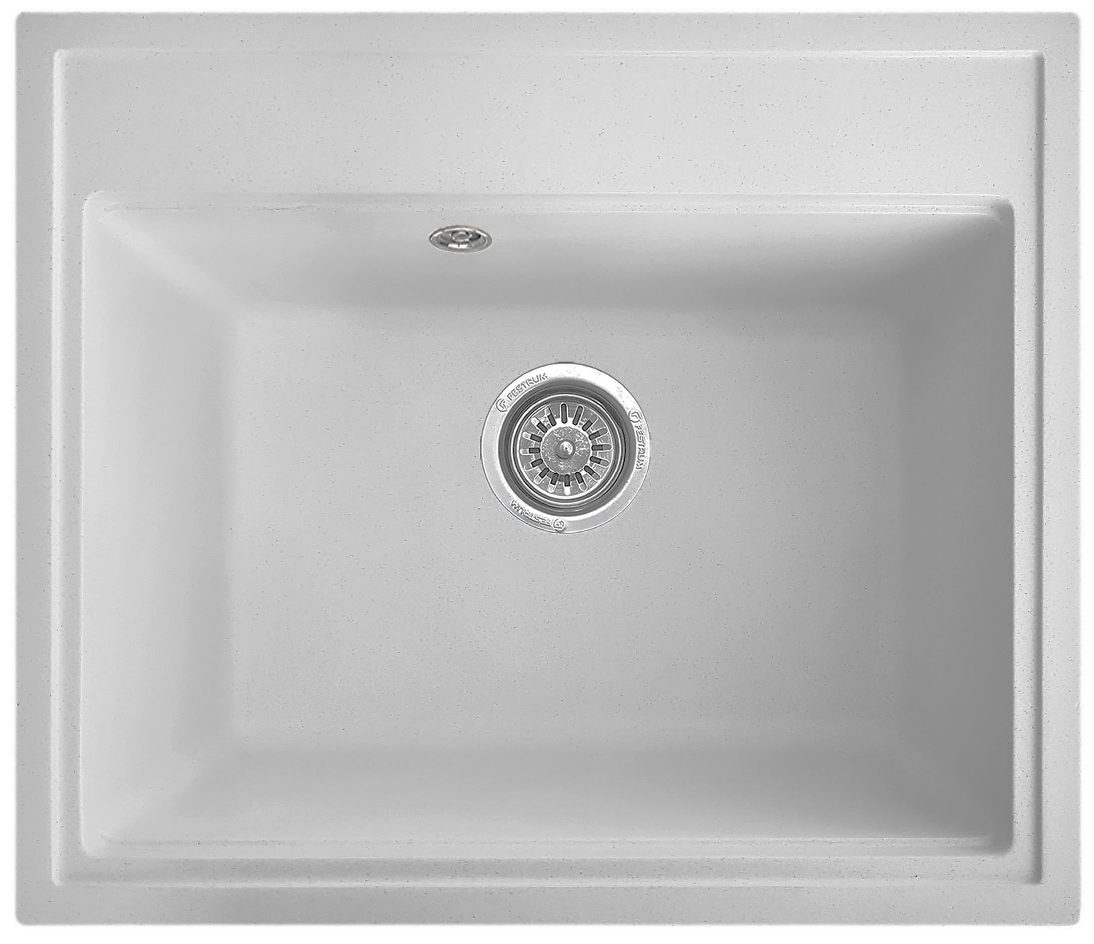 Мийка кухонна Valetti 49N 590x510 мм Білий