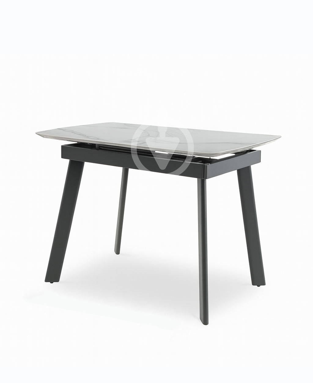 Стіл кухонний розкладний прямокутний AVVS Loft Кераміка Елмвуд 90х75/140х75 см Каса Вайт/Сірий Стіл кухонний розкладний прямокутний AVVS Loft Кераміка Елмвуд 90х75/140х75 см Каса Вайт/Сірий