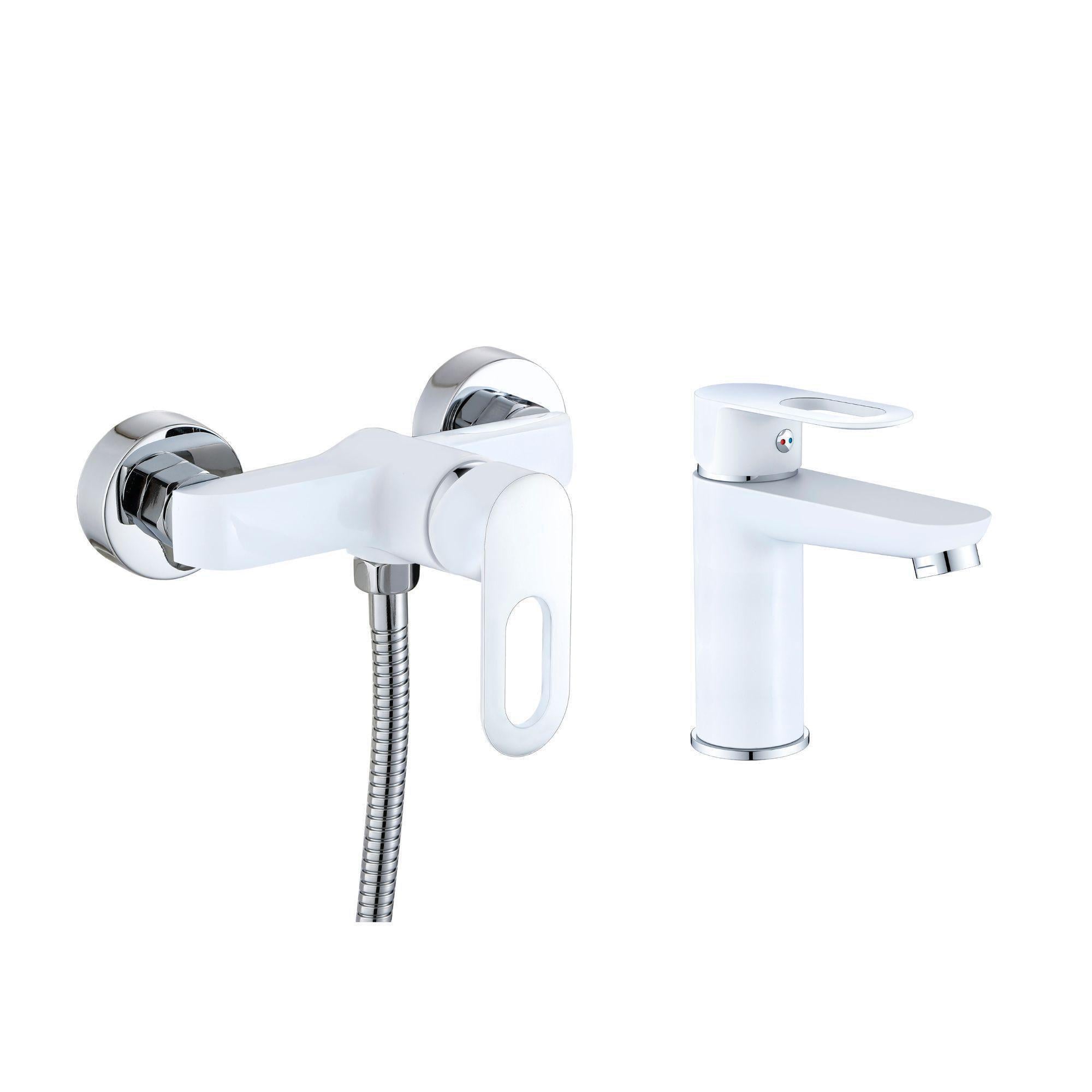 Набор смесителей Latwa 001/Latwa 010 White