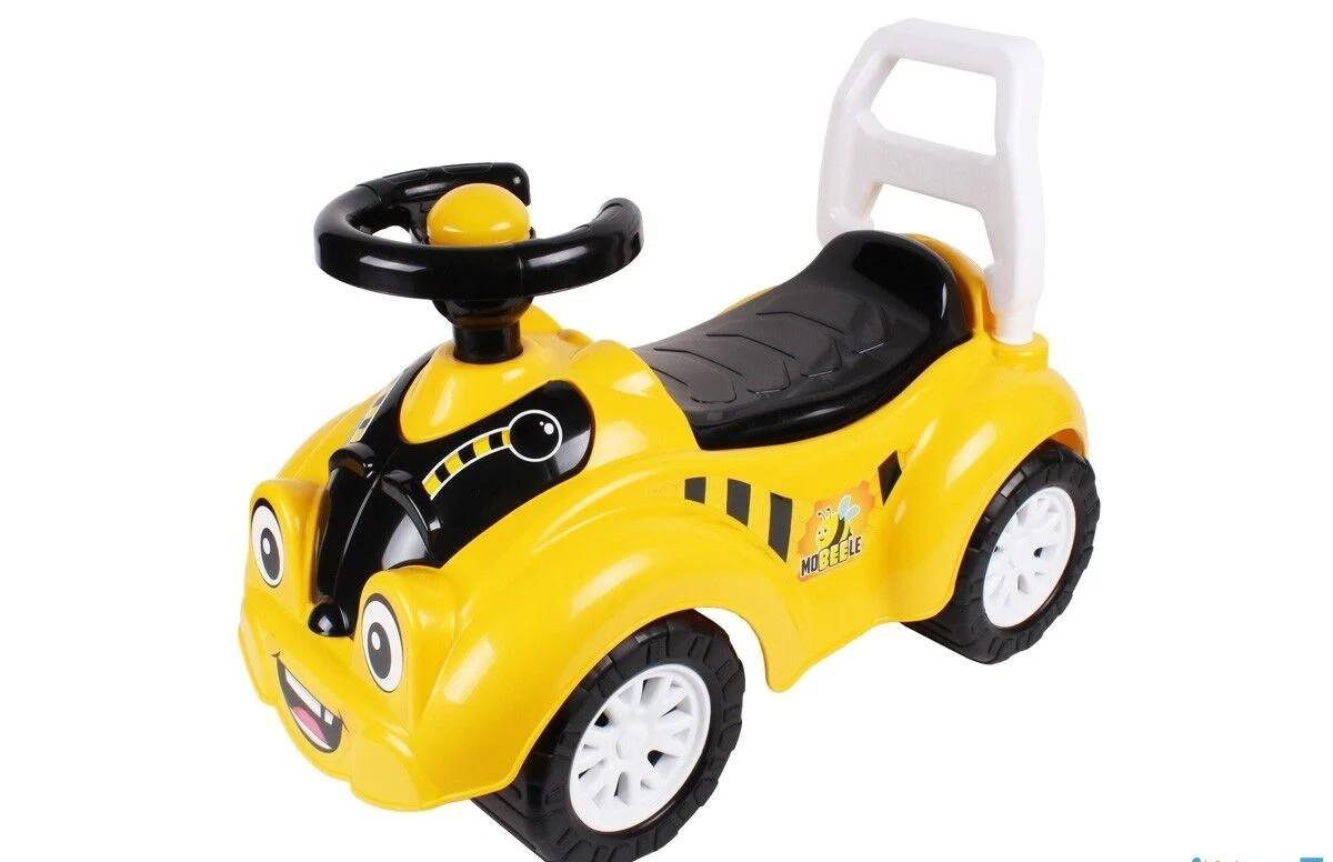 Детская каталка-толокар Technok Toys 7198/3 Машина Желтый (24589637)