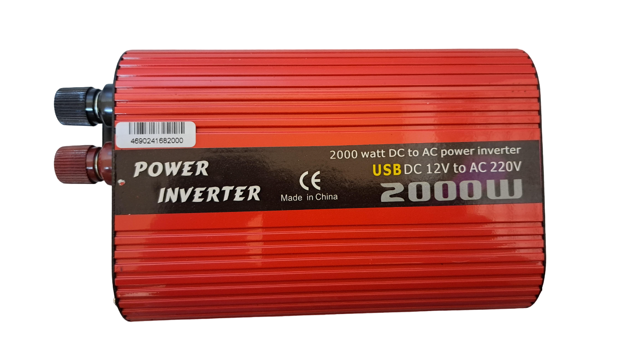 Преобразователь напряжения WIMPEX 12-220V 2000W с сдвоенным USB - фото 1 Преобразователь напряжения WIMPEX 12-220V 2000W с сдвоенным USB - фото 1