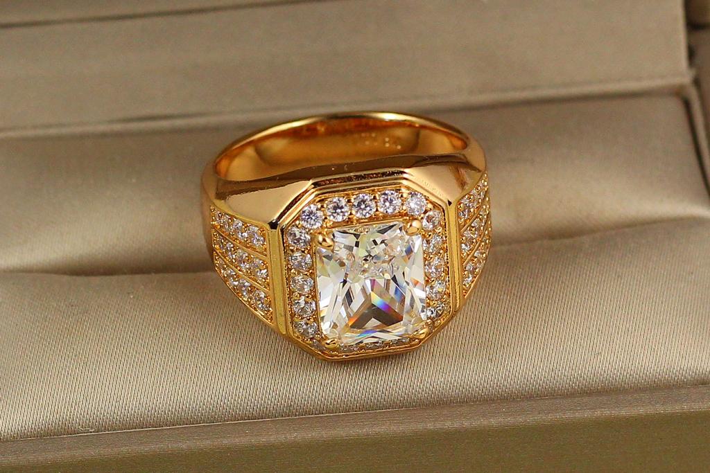 Кольцо Xuping Jewelry истина р. 22 Золотистый (26867010)