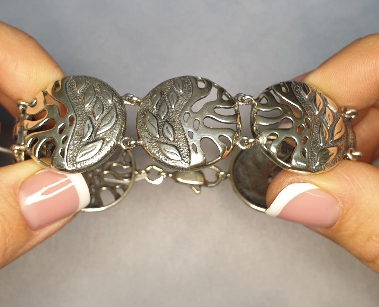 Браслет серебряный р. 20,5 33,9 г