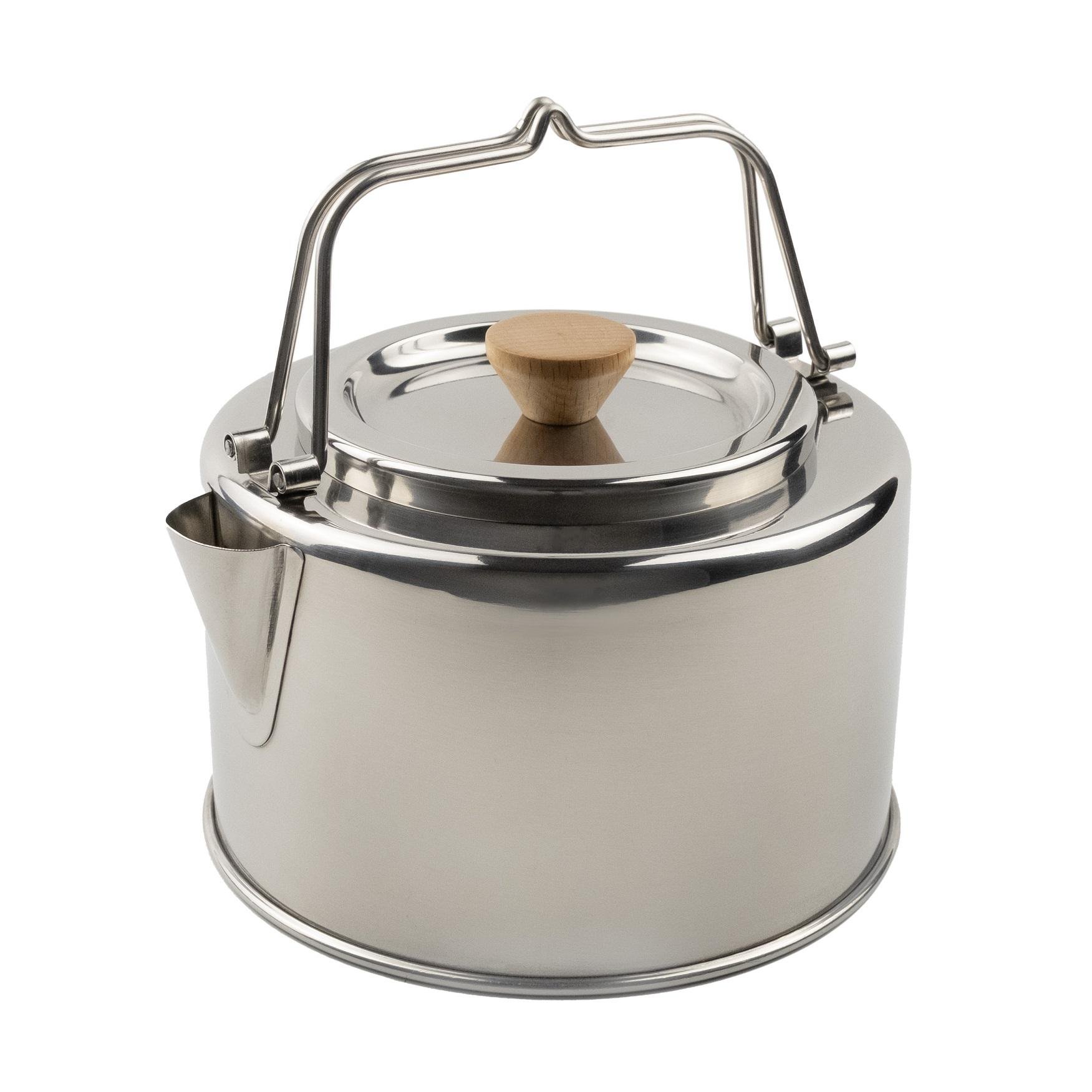 Чайник туристический Tribe Kettle из нержавеющей стали 1,2 л (T-FI-0010-metal) - фото 6