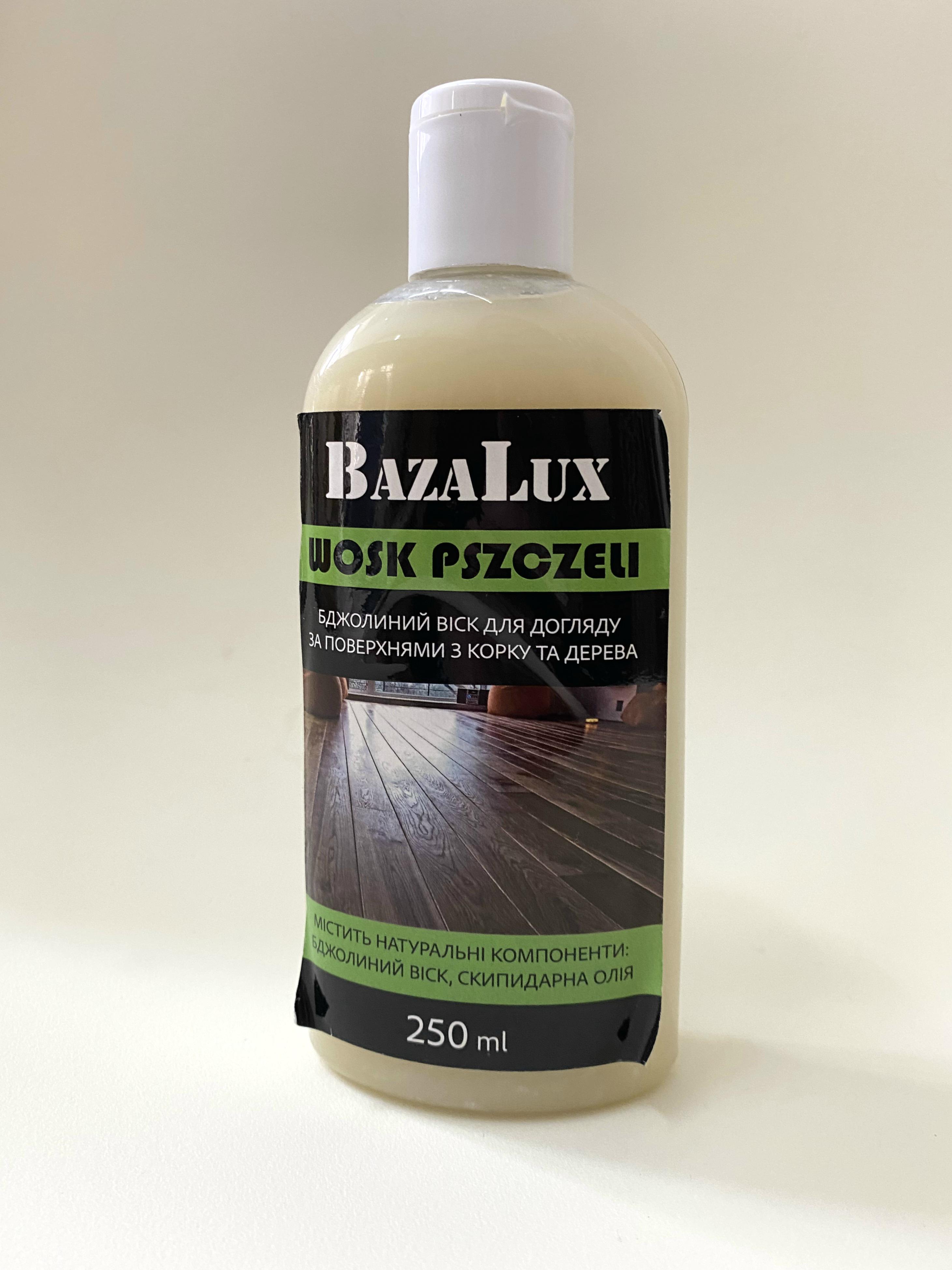 Віск бджолиний Baza Lux для догляду за підлогами з корку та дерева - фото 2