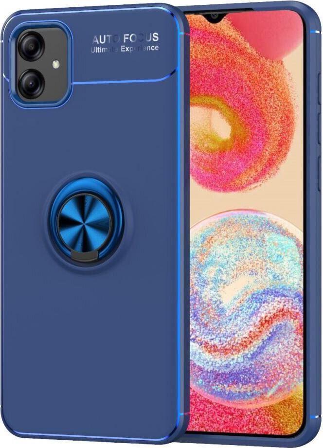 Чехол с кольцом Samsung Galaxy A04 A045 Autofocus Blue (30766-28)