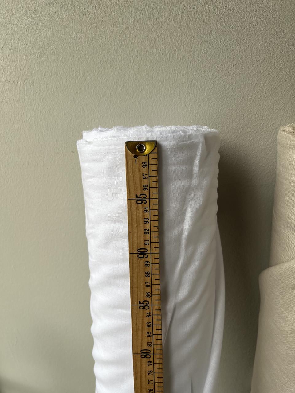Ткань LINEN PLUS 56% лен 44% вискоза 143 см 101 Белый - фото 2 Ткань LINEN PLUS 56% лен 44% вискоза 143 см 101 Белый - фото 2